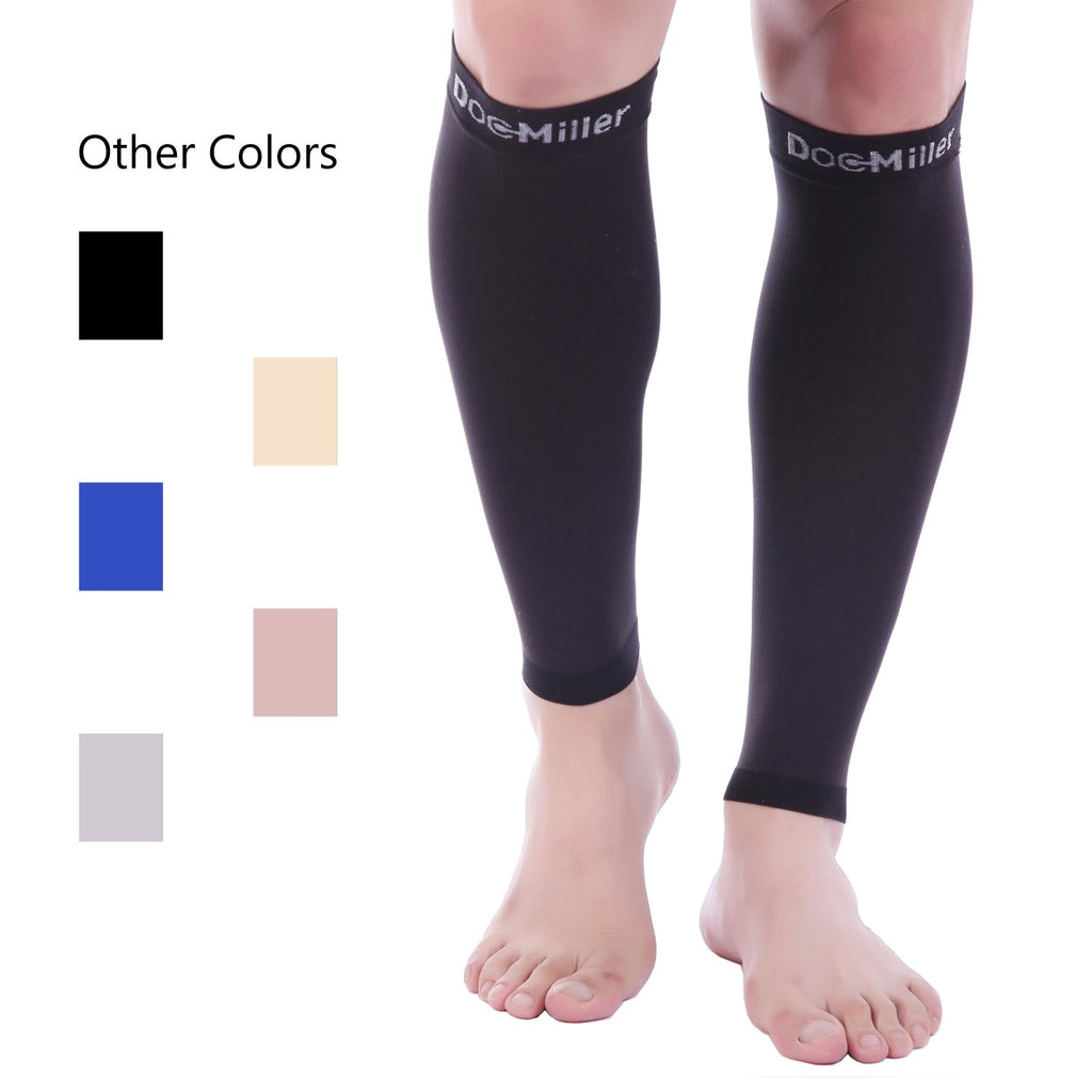 2Pcs Calf Compression Sleeve,15-20mmHg Calf Support Footless