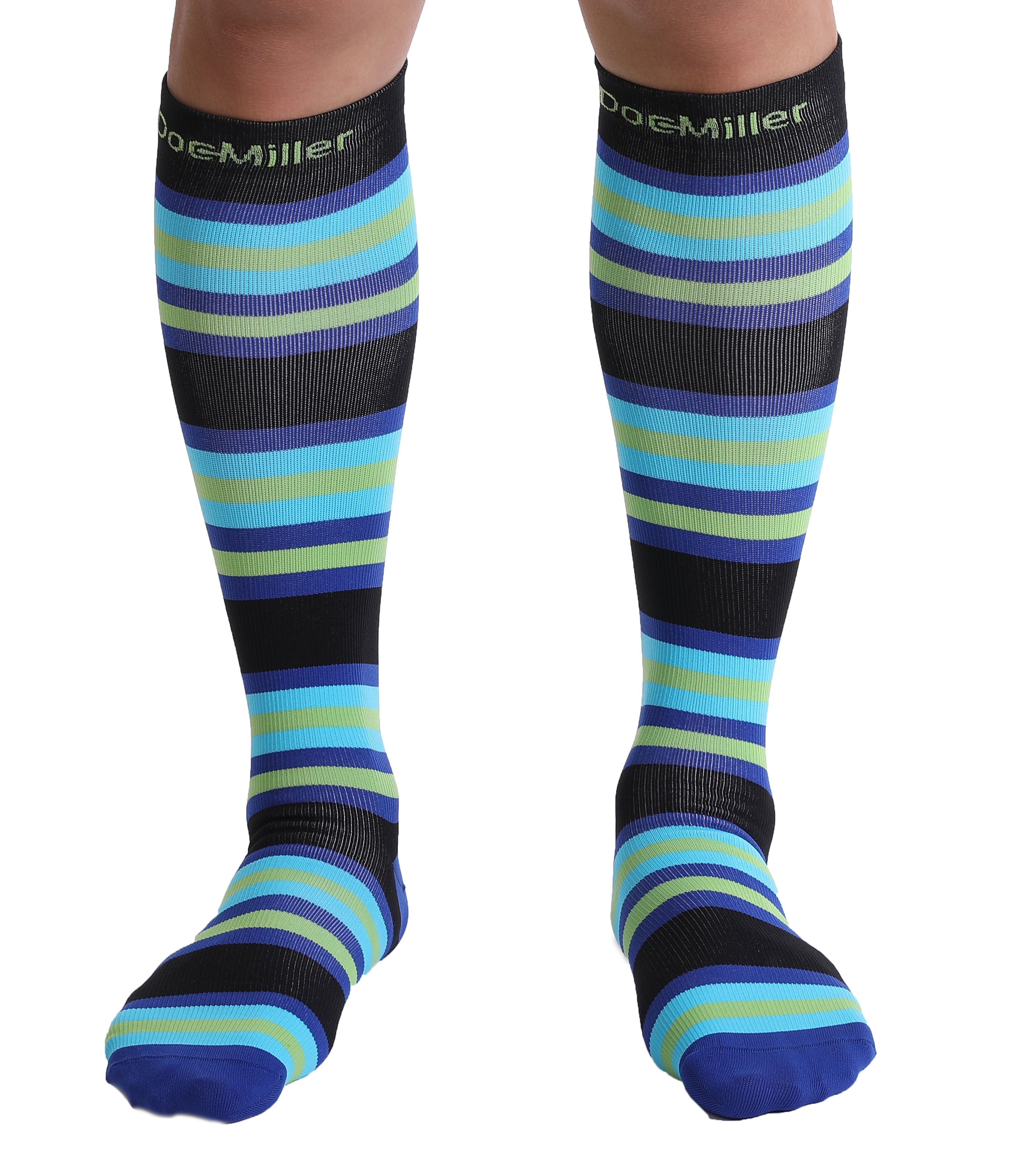 Doc Miller Compression Socks Knee High 15-20 mmHg Support for Men & Wo
