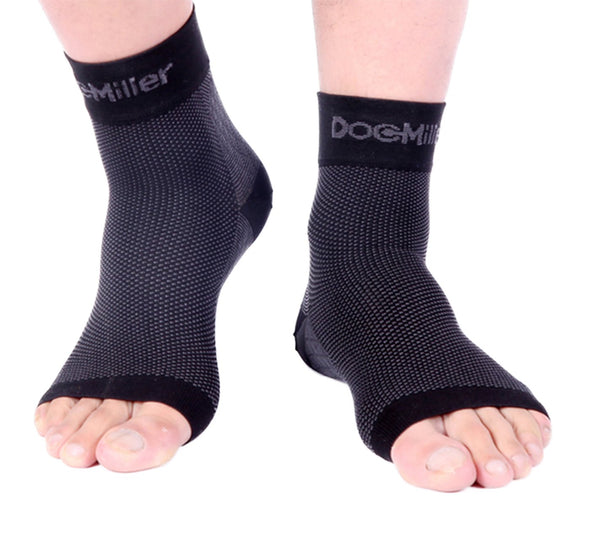 Medical Grade Compression Foot Sleeves BLACK